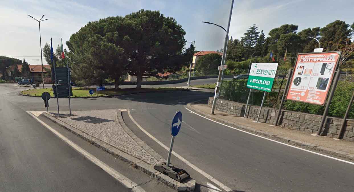 Viale della Regione direzione Nicolosi