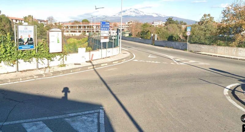 Via S.S. crocifisso dir. Tangenziale – San Giovanni la Punta